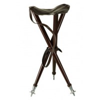 Σκαμνάκι - τρίποδο μέ μεταλλικές βάσεις ποδιών